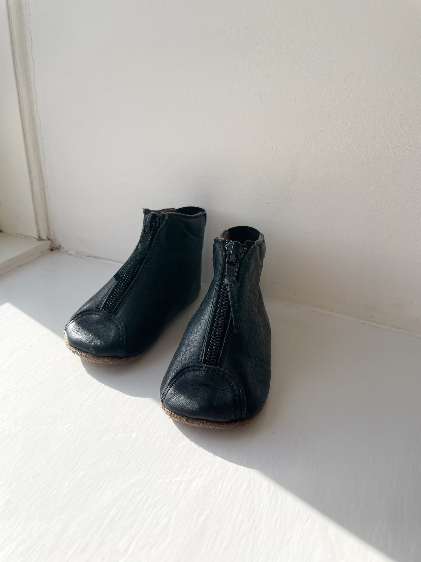 Bisgaard hjemmesko med lynlås str. 19