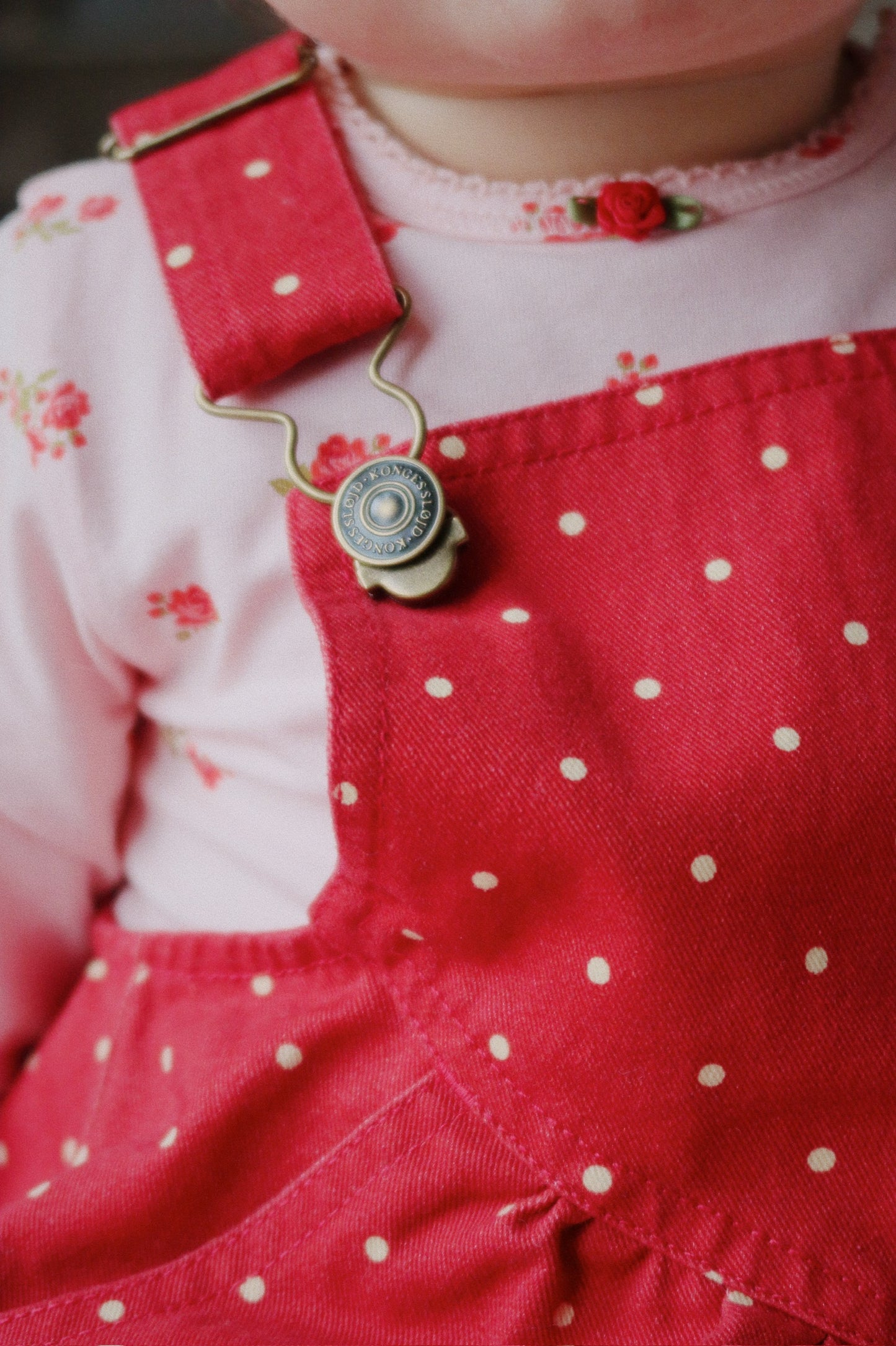 Konges Sløjd Nola Overalls - Strawberry Dot