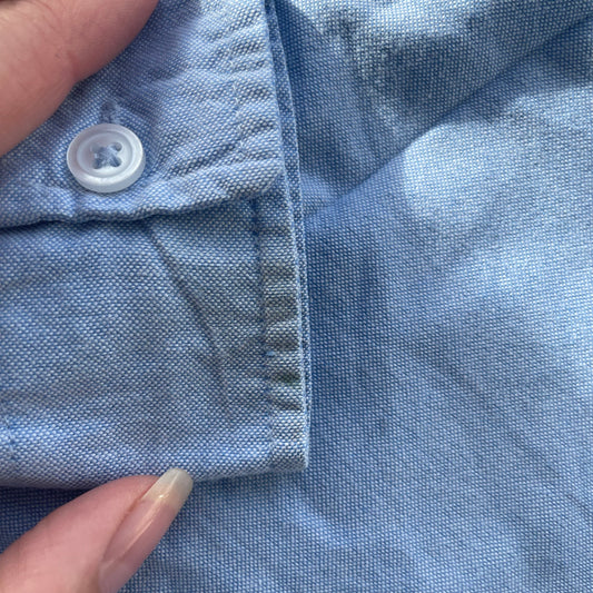 name it blå klassisk skjorte str. 7-8 år