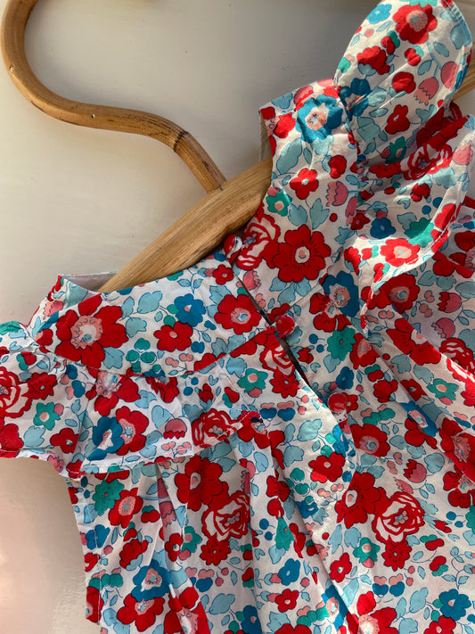 Jacadi top i Liberty str. 2-3 år