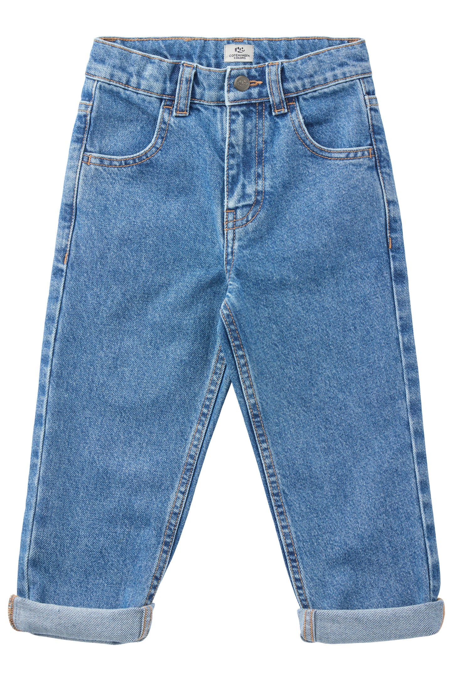 Copenhagen Colors Organic Jeans - Indigo Blue Washed