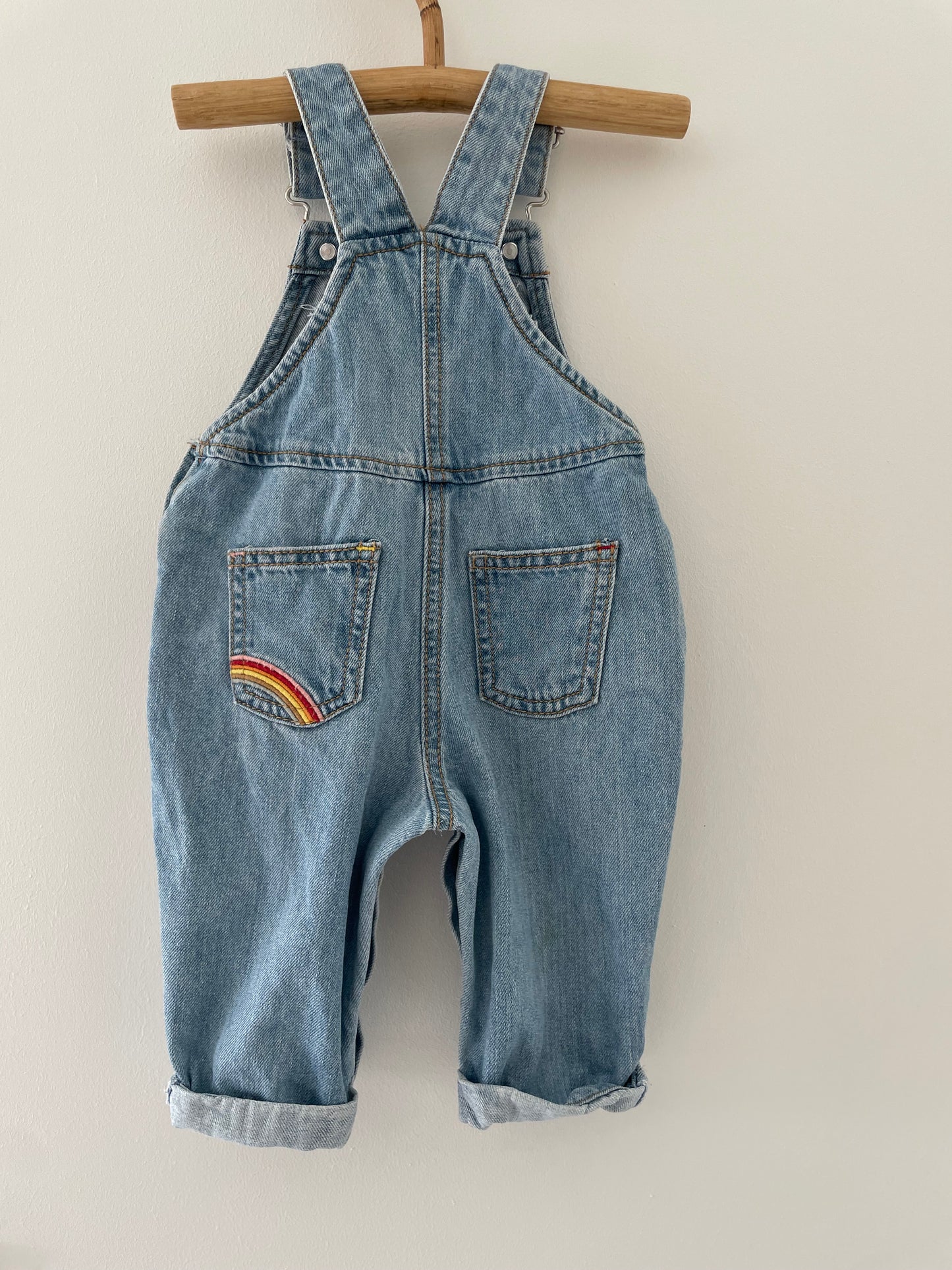 Denim overalls str. 3-6 mdr