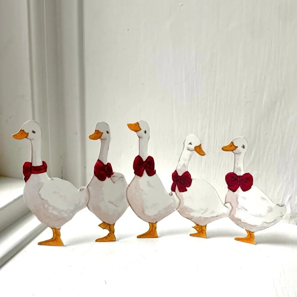 Tall Hat Tales Julegæs til udklip A5