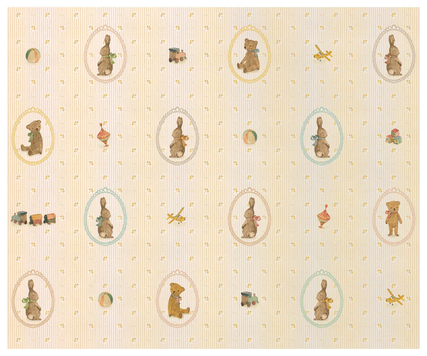 Maileg Gavepapir på rulle 10 m - Kanin