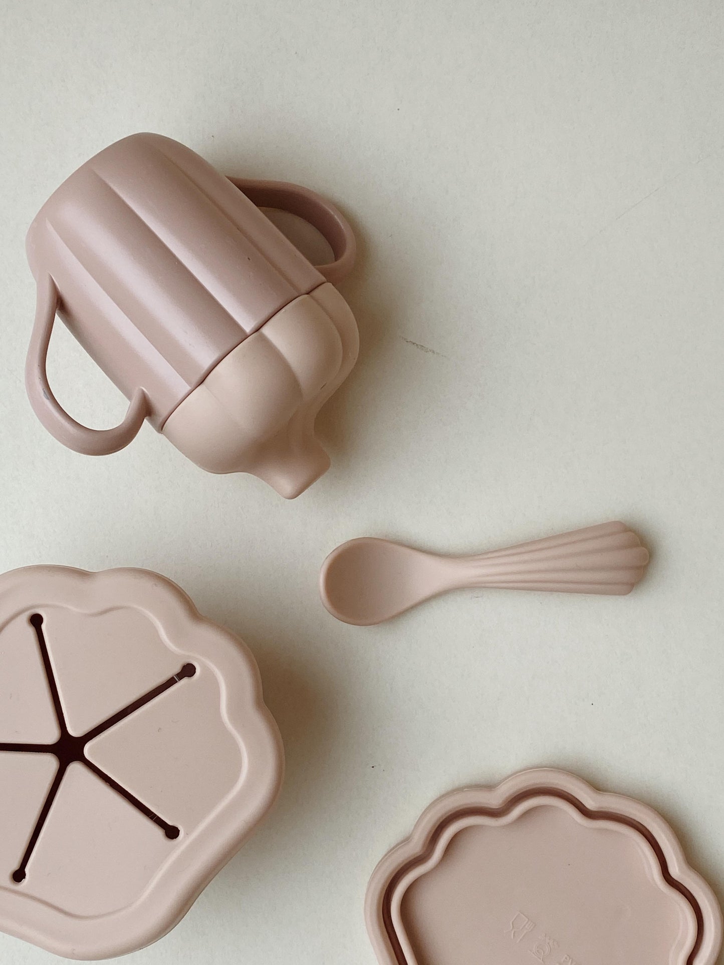 Konges Sløjd Clam Spisesæt - Blush