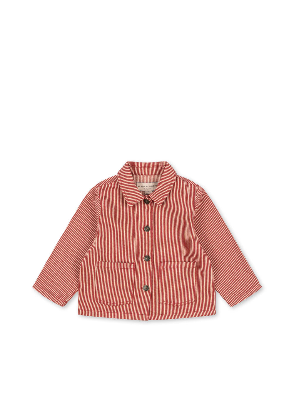 Konges Sløjd Luc Overshirt - Milk Rouge Stripe