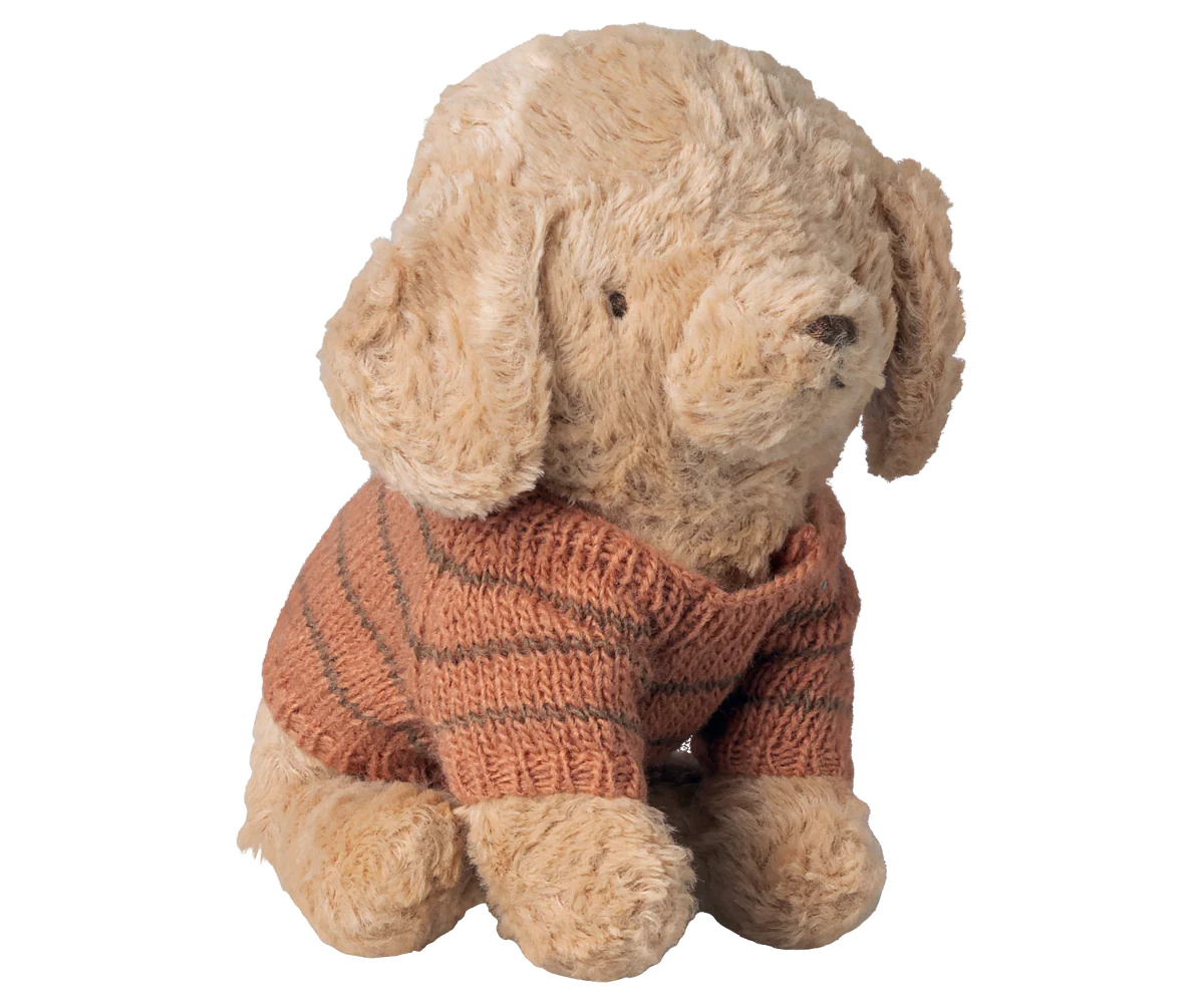 Maileg Hvalpetilbehør, Small, Strikket sweater - Rosa