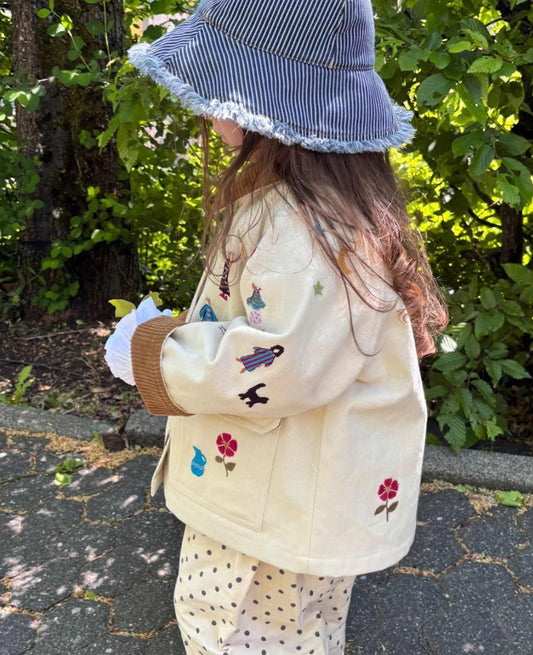 Sissel Edelbo Cara MINI Jacket - White Swan