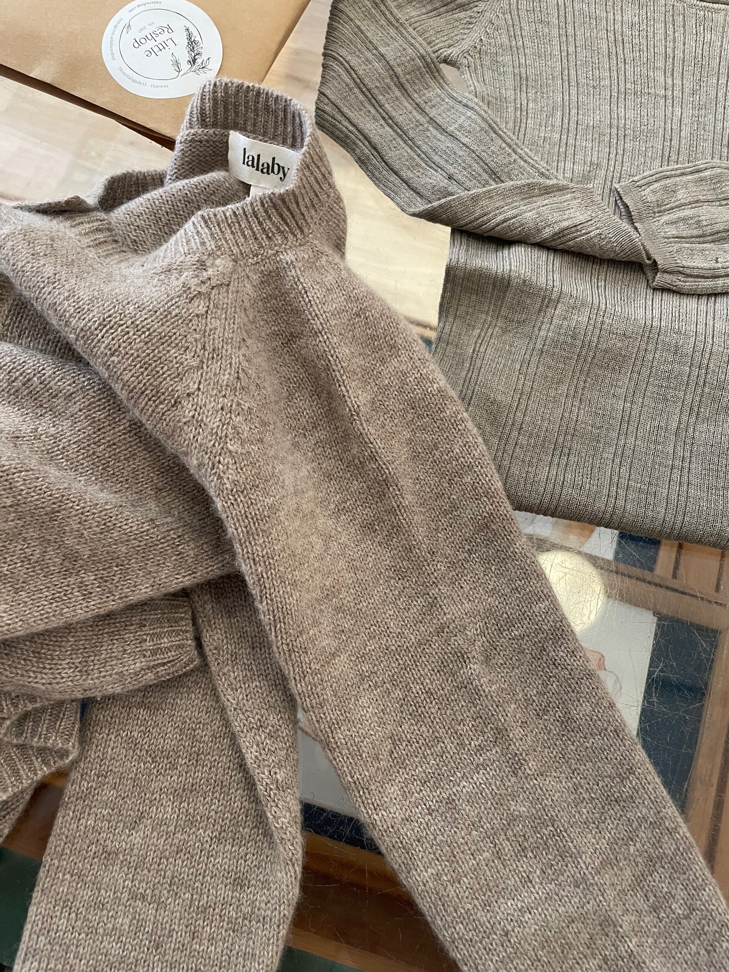 Lalaby Bobbie Kashmir cardigan - Toast 36 mdr