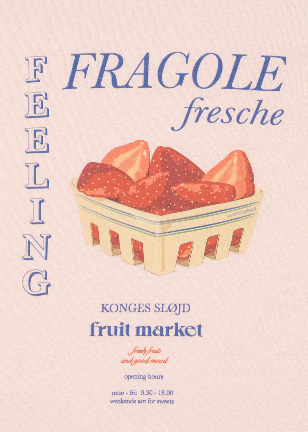 Konges Sløjd Era T-shirt - Creole Pink