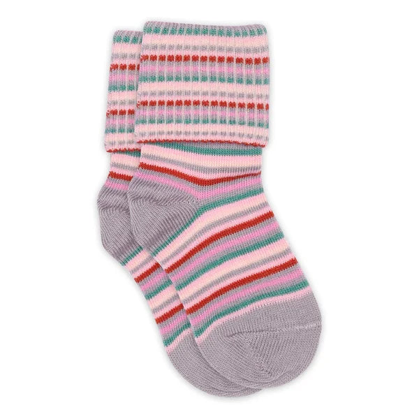 MP Re-stock strømper i bomuld - Lavender Gray