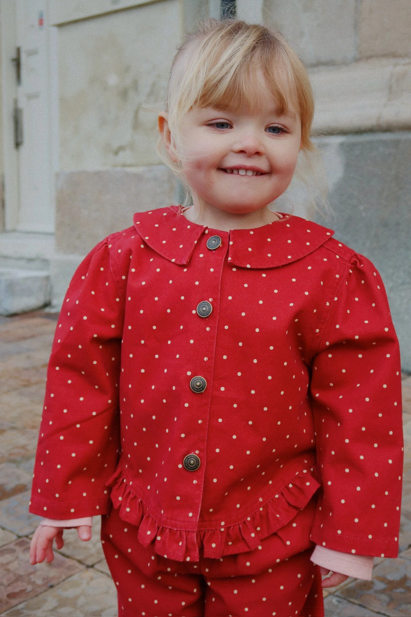 Konges Sløjd Nola Jacket - Strawberry Dot