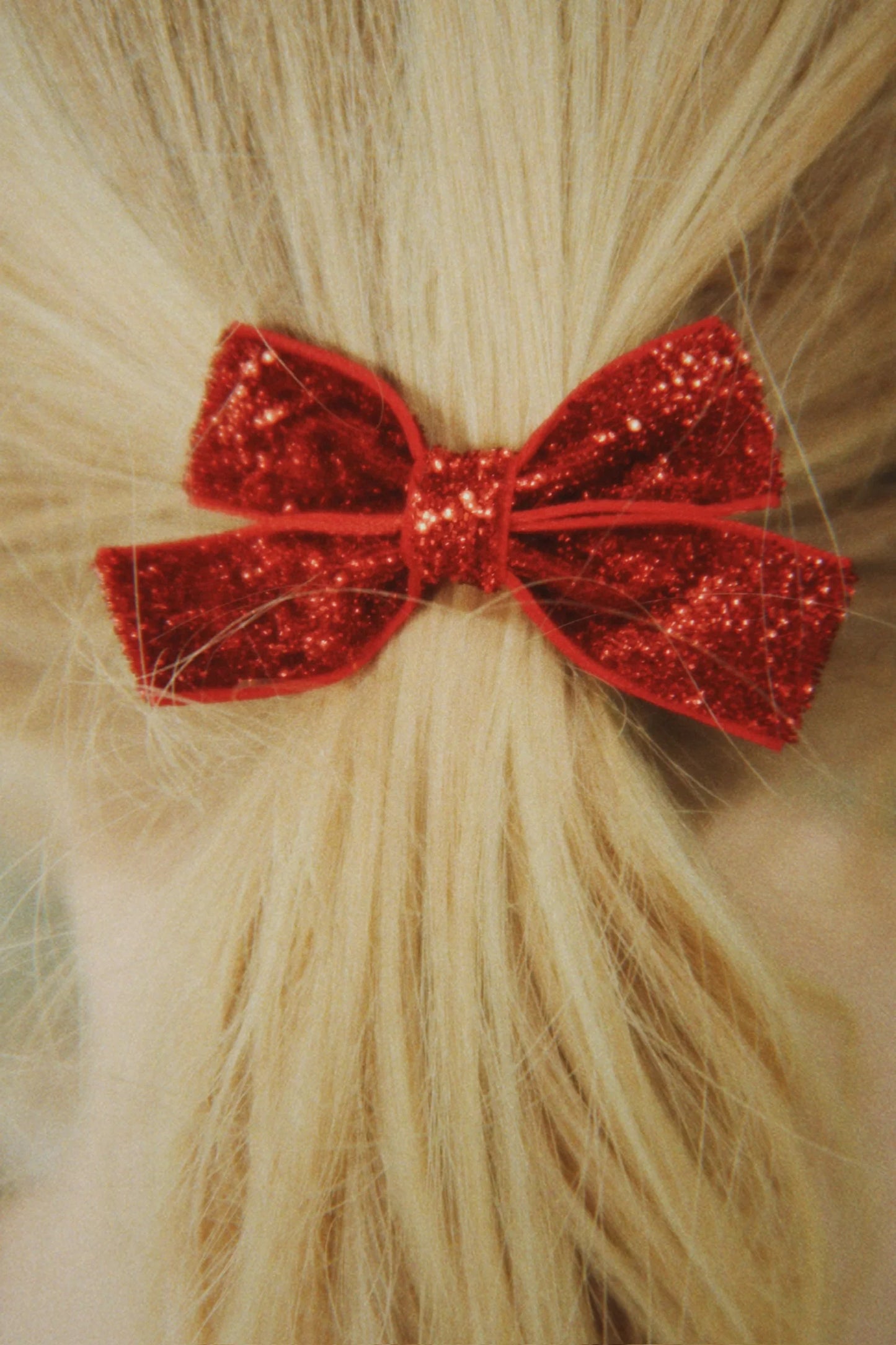Konges Sløjd 6-pak Bow Hairclip - Red/Green