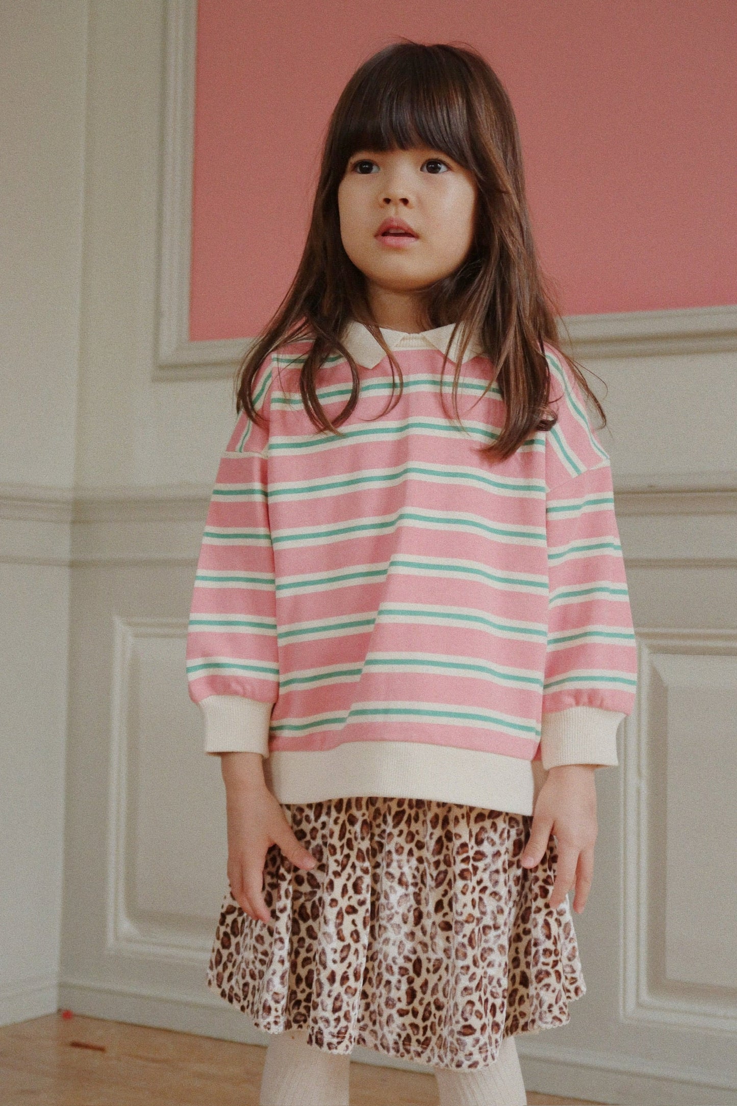 Konges Sløjd Spotty Polo - Blush Bound Stripe