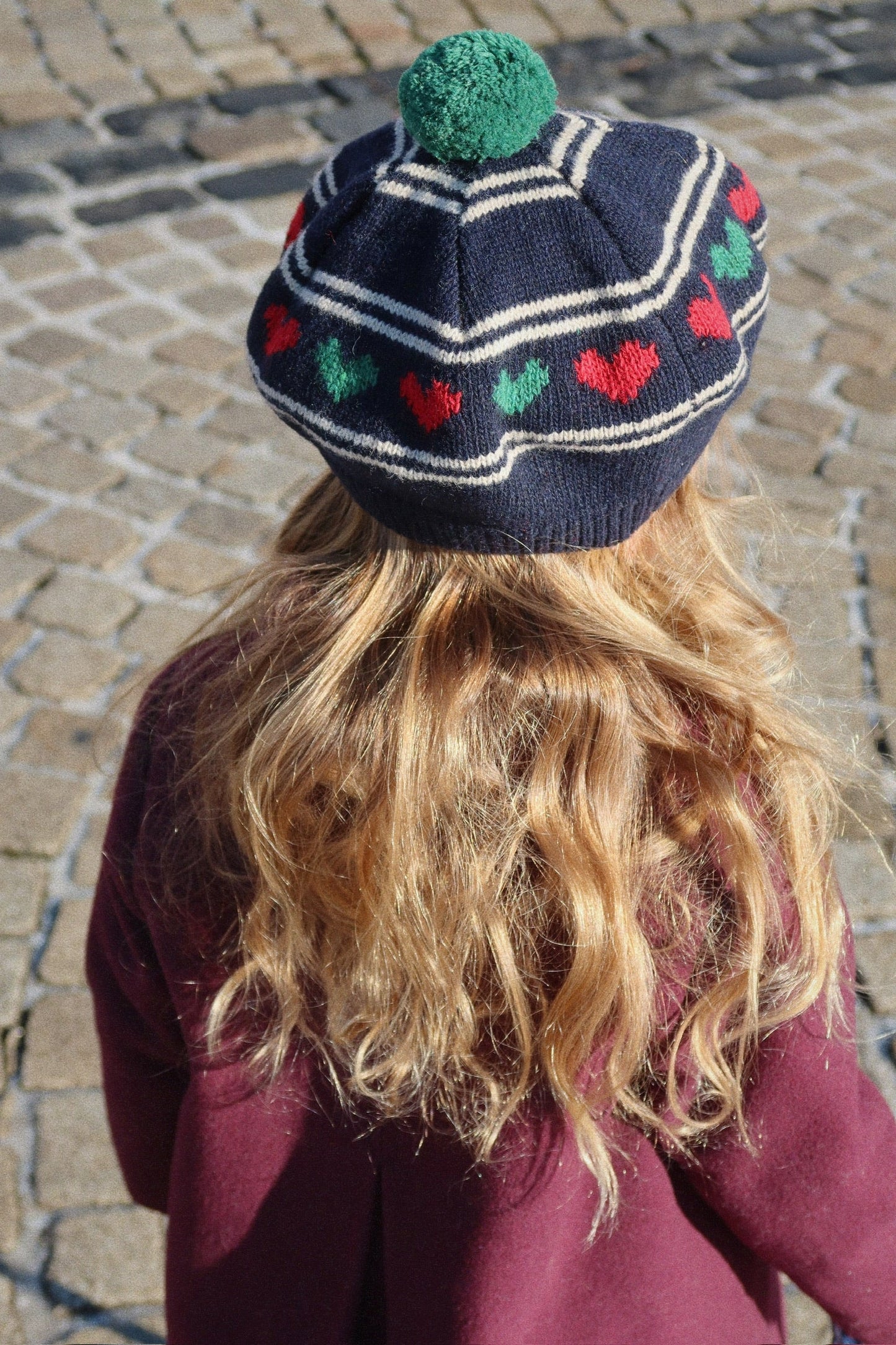 Konges Sløjd Belou Knit Beret - Heart