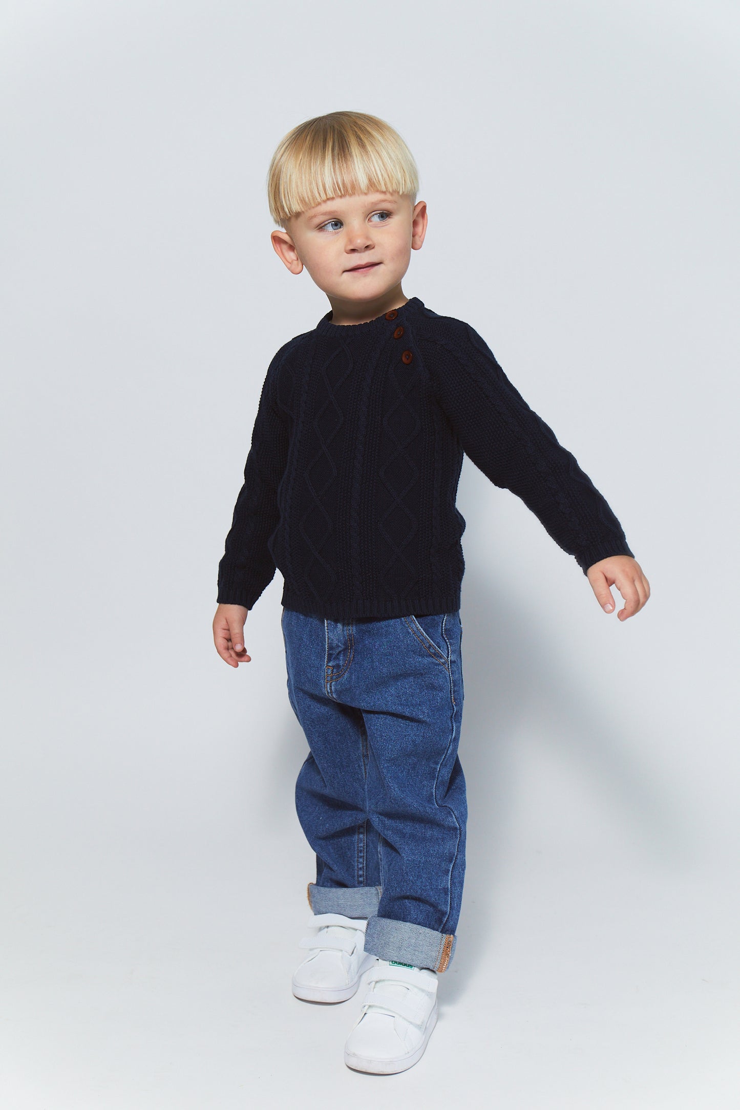 Copenhagen Colors Organic Jeans - Indigo Blue Washed