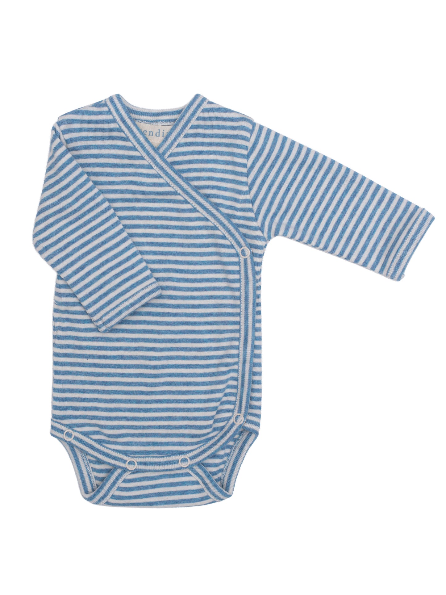 Serendipity Newborn Wrap bodystocking - Azur/Ecru