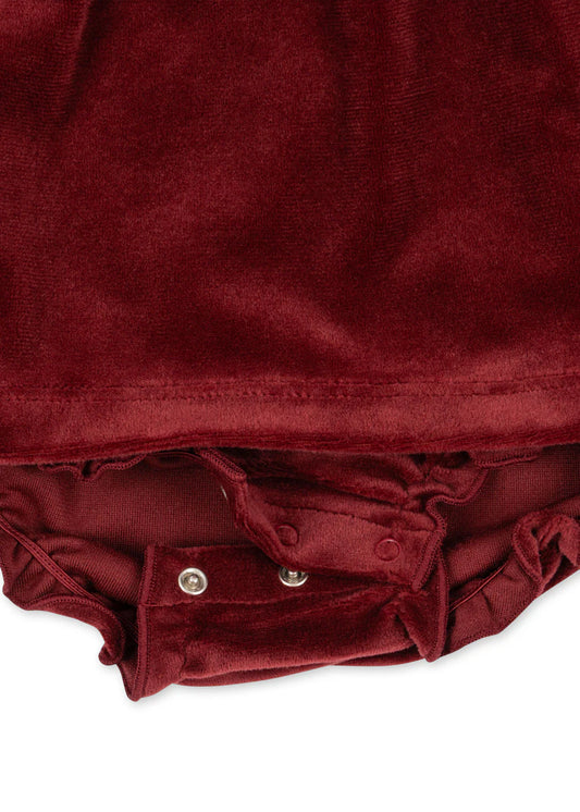 Konges Sløjd Jingle Twinkle Romper - Red Dahlia