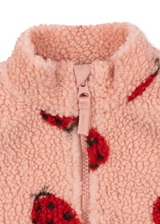 Konges Sløjd Jody Teddy Vest - Ladybug