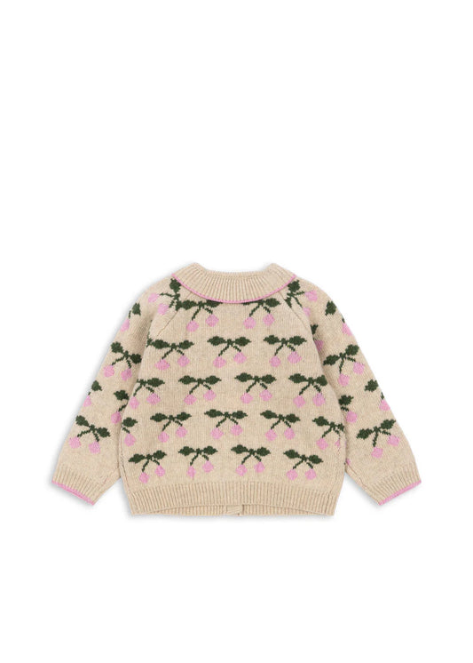 Konges Sløjd Belou Knit Cardigan - Cherry