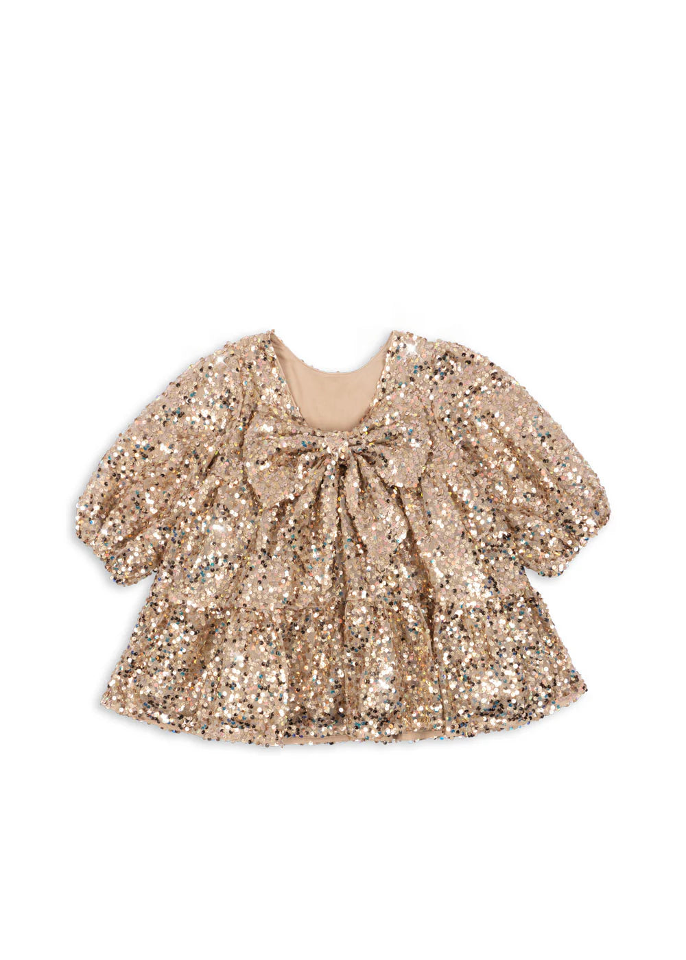 Konges Sløjd Lila Sequins Dress - Gold Glitter