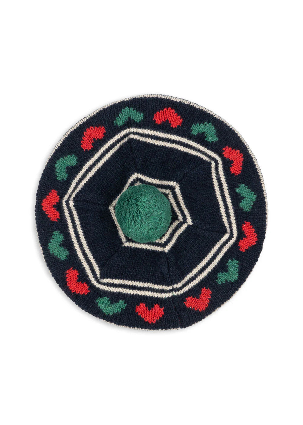 Konges Sløjd Belou Knit Beret - Heart