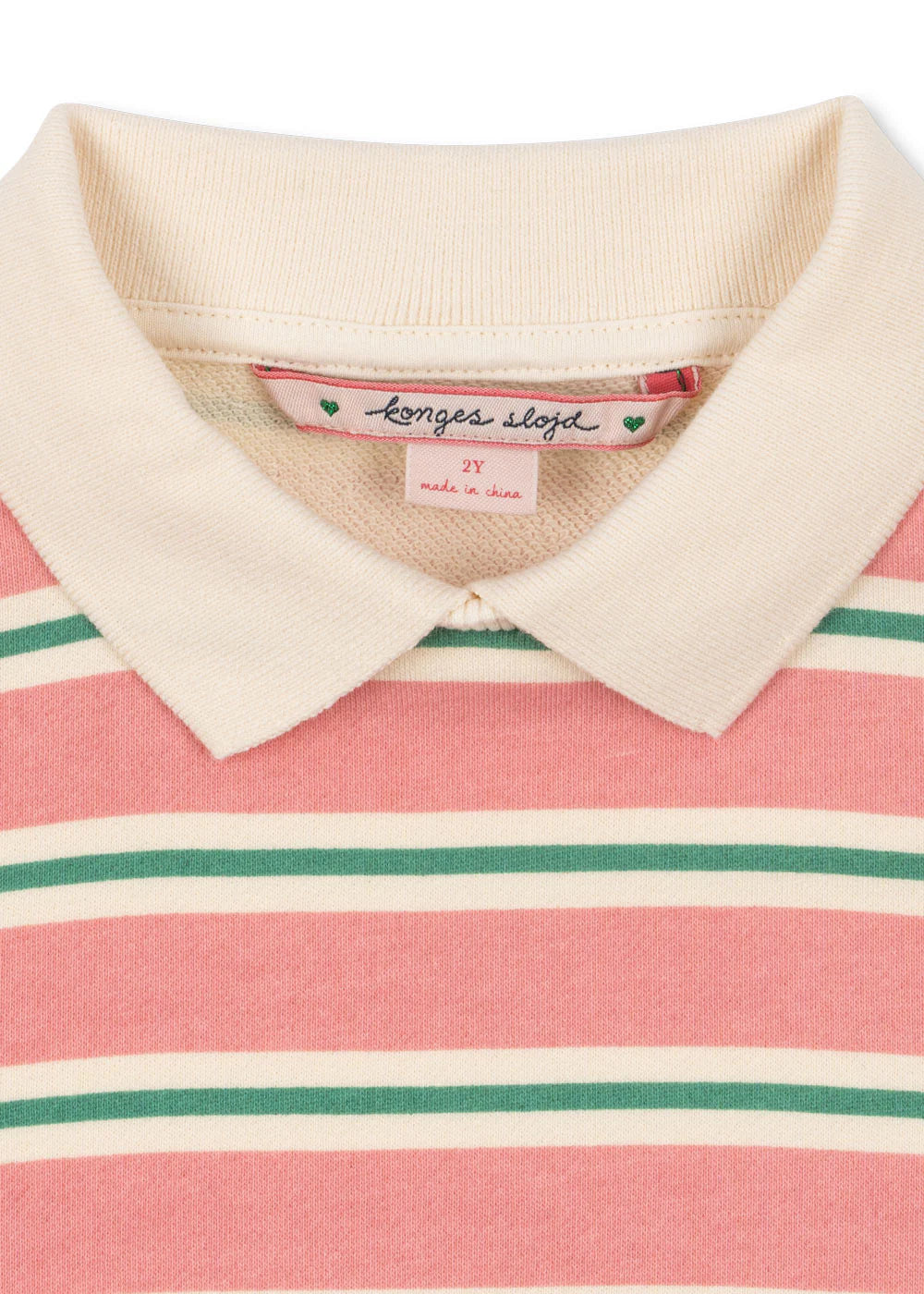 Konges Sløjd Spotty Polo - Blush Bound Stripe