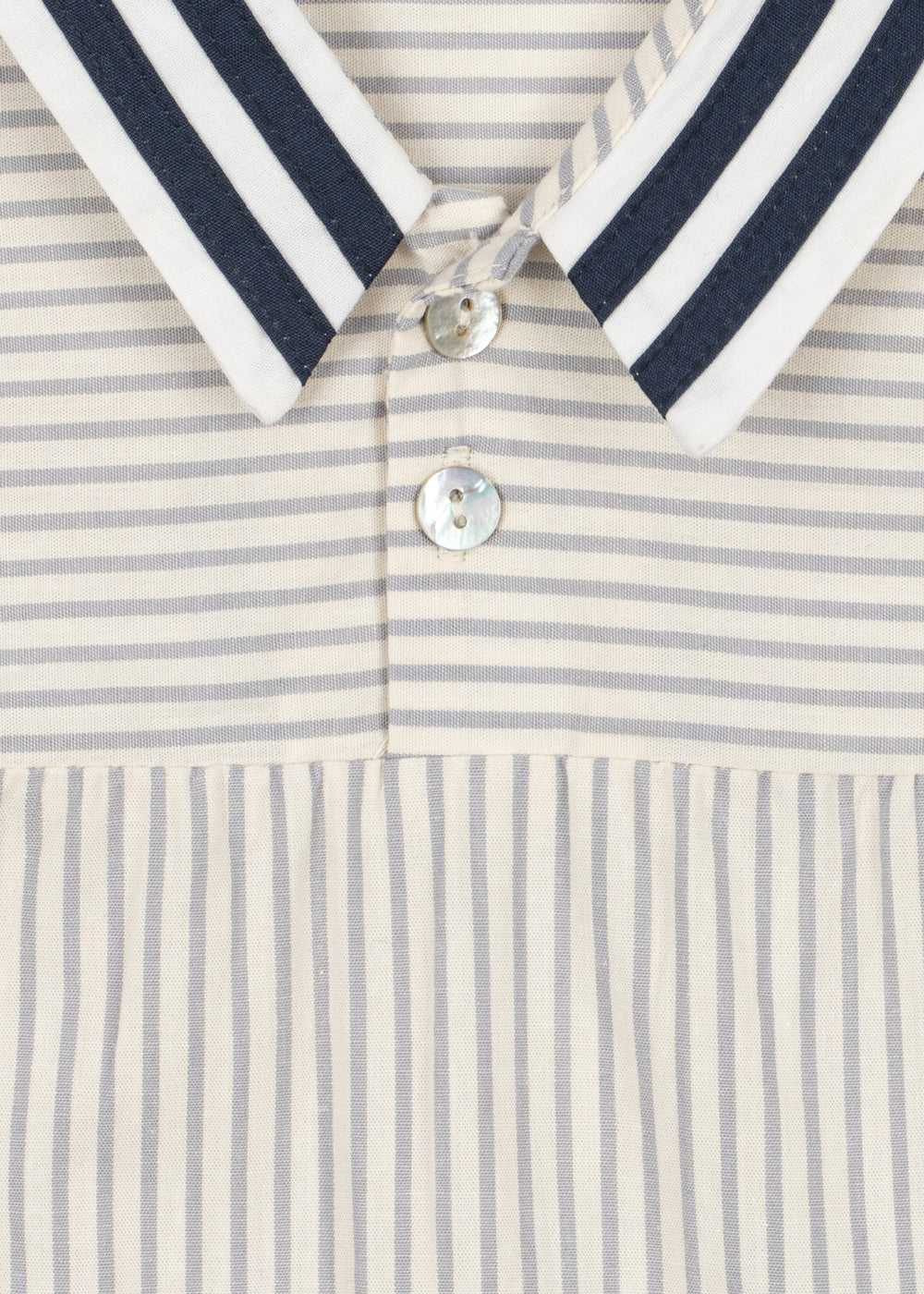 Konges Sløjd Allie Sailor Romper - Bleu Stripe