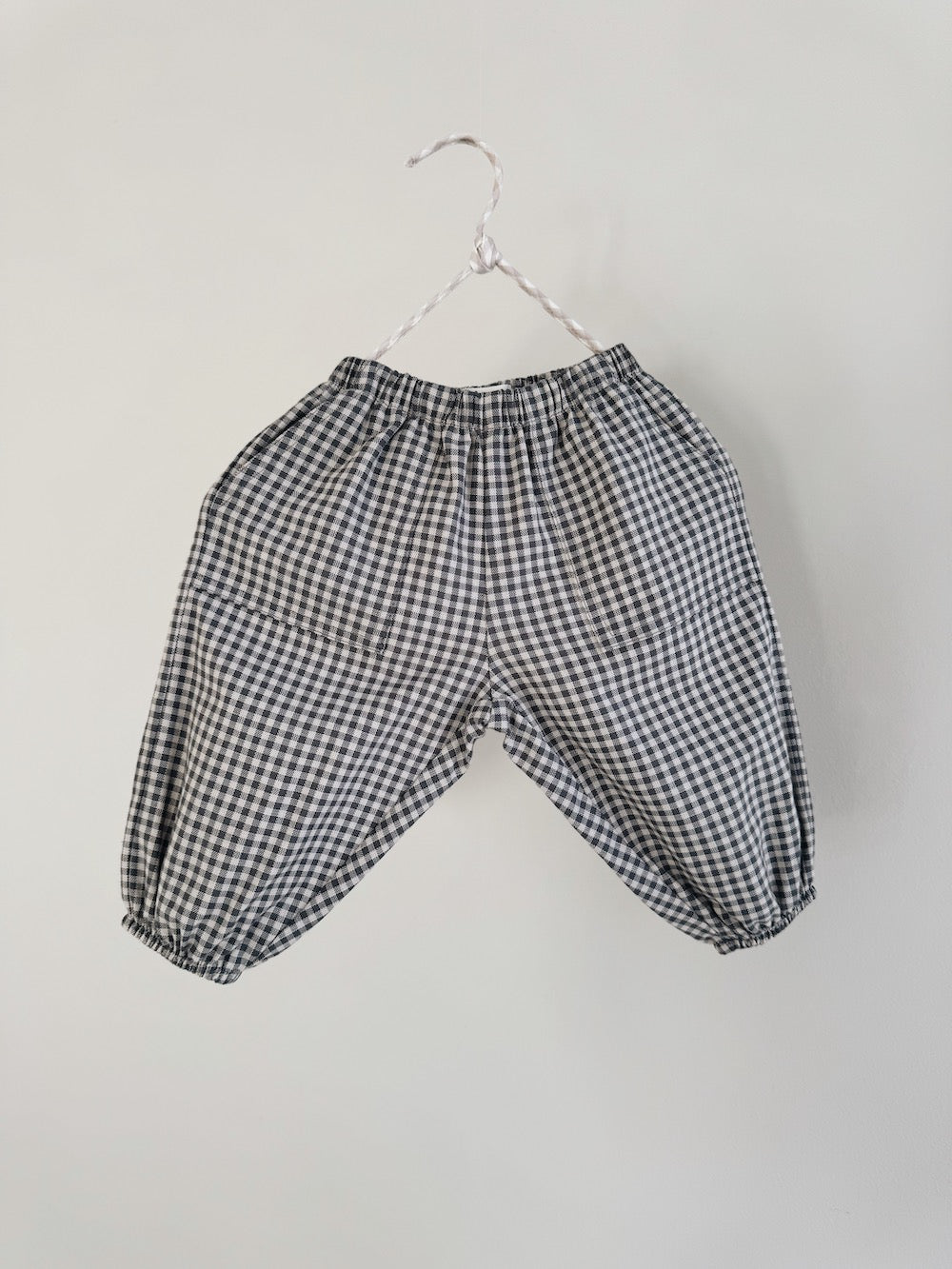Lalaby Panda Pants - Forest Check
