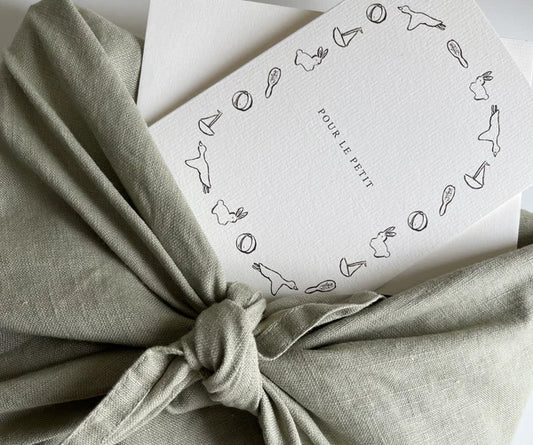 Lignes Bleues Dobbeltkort A6, Pour le Petit