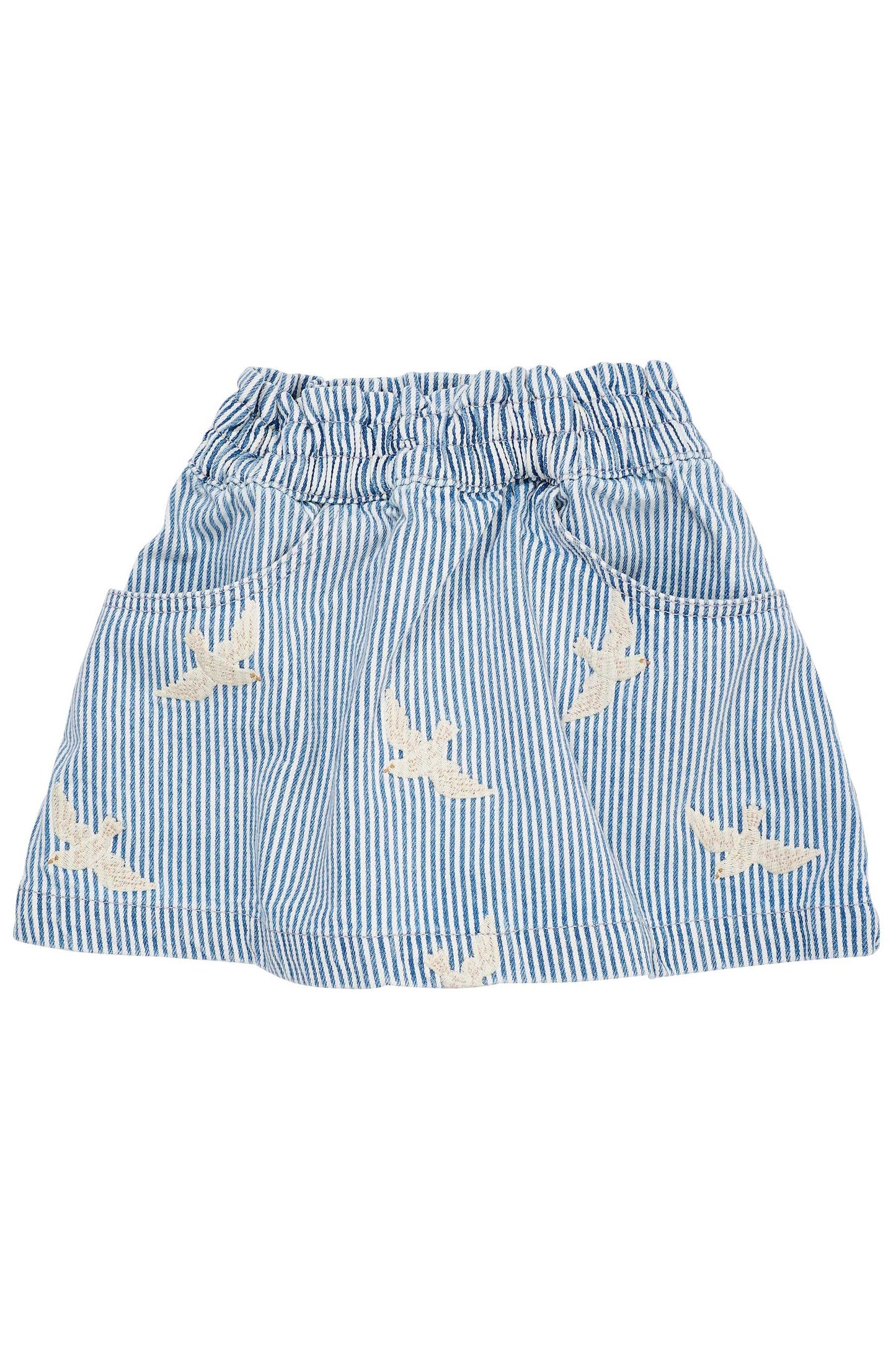 Copenhagen Colors Yarndyed Stripe Twill Skirt