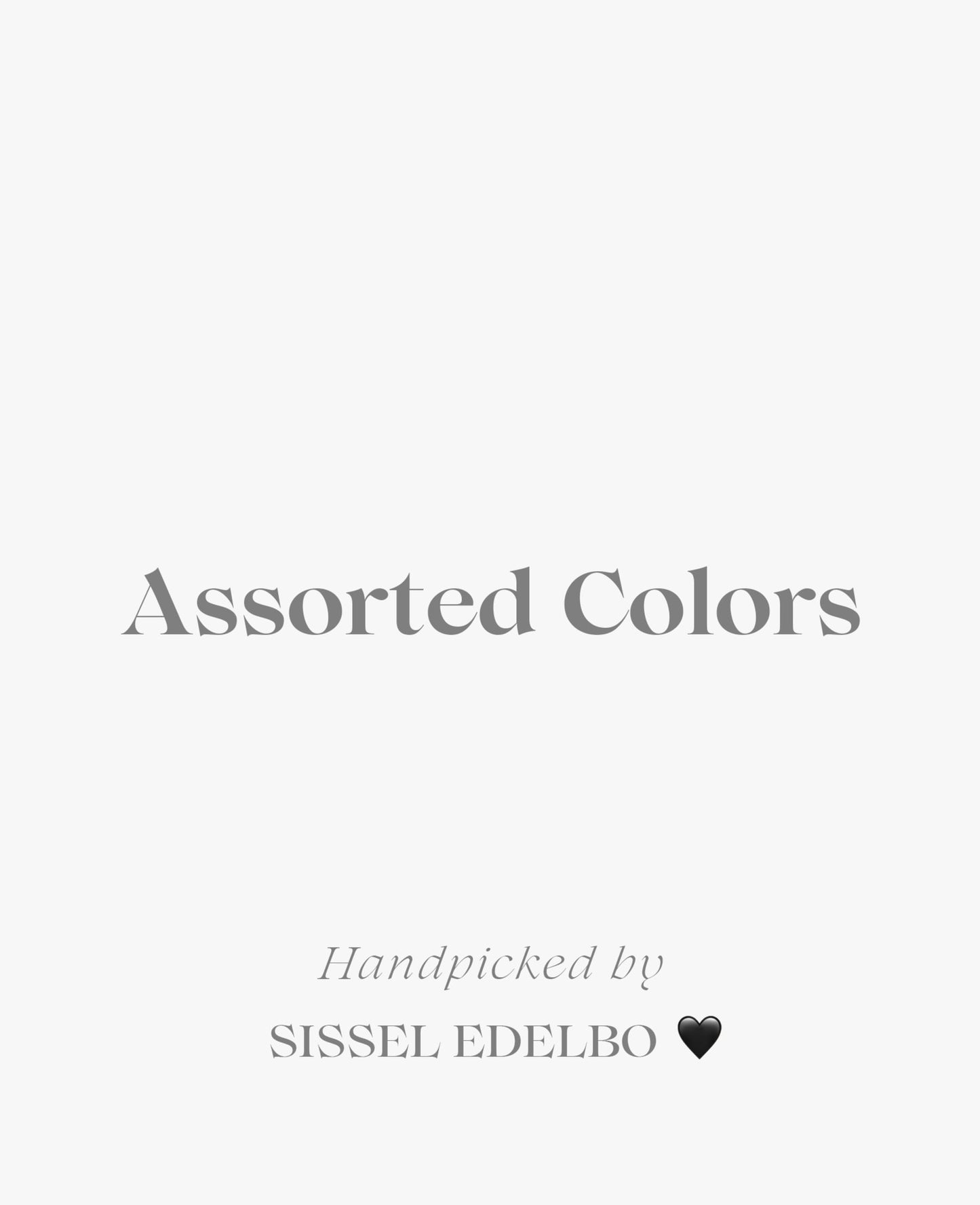 Sissel Edelbo Lelu MINI vanter - assorteret