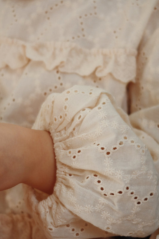 Konges Sløjd Frilla Dress - Buttercream