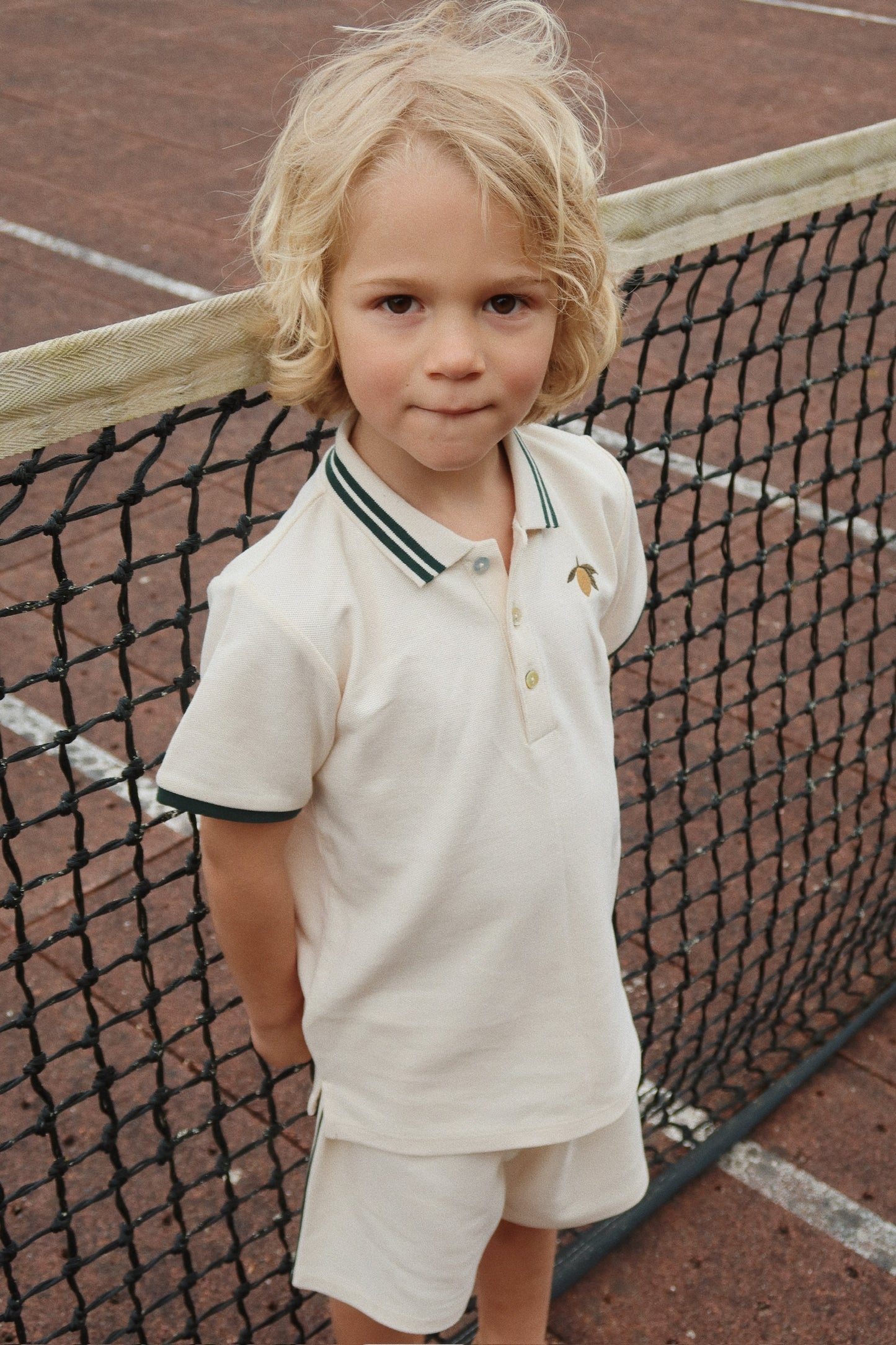 Konges Sløjd Florian Polo Shirt - Antique White