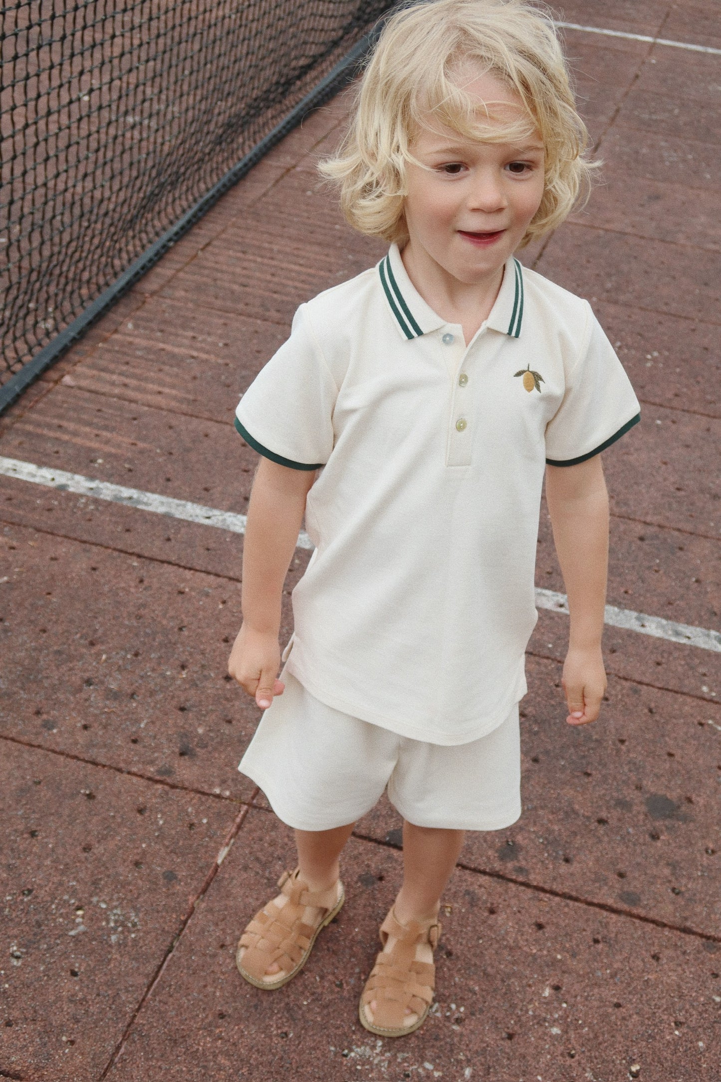 Konges Sløjd Florian Polo Shirt - Antique White