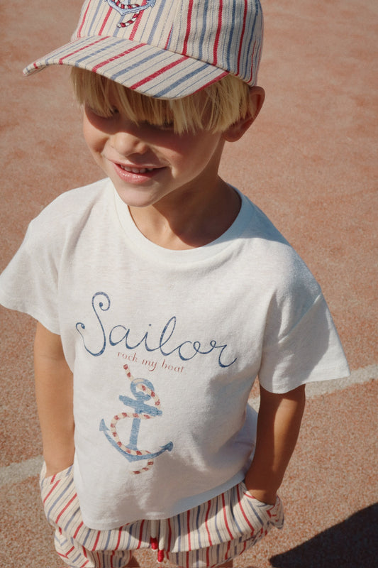 Konges Sløjd Marlon Shorts - Antique stripe