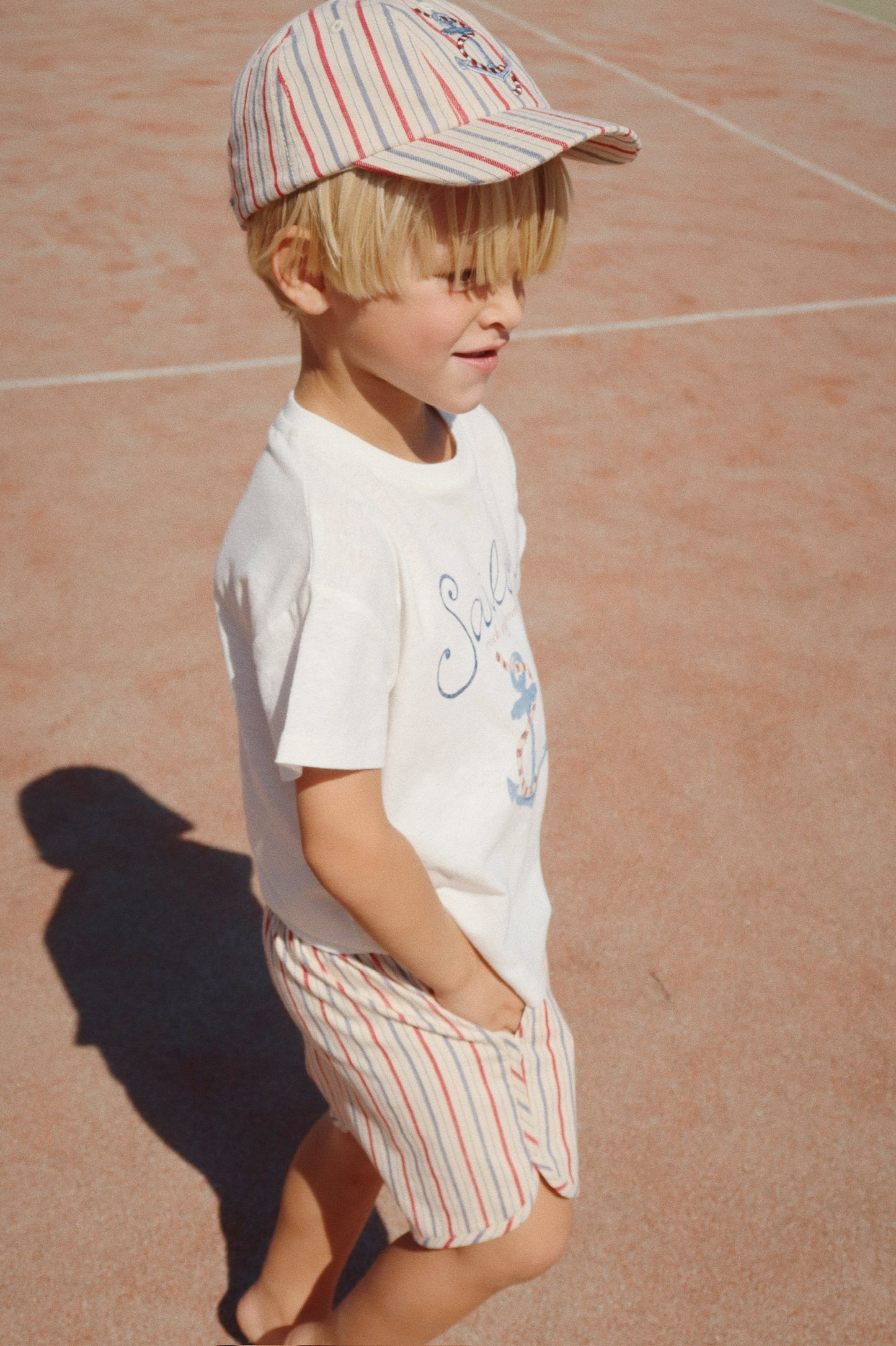 Konges Sløjd Marlon Cap - Antique Stripe