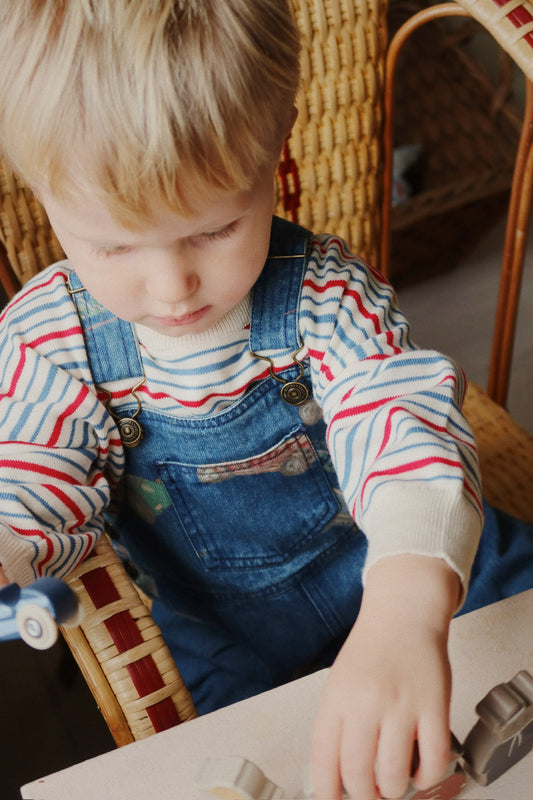 Konges Sløjd Manis Knit Sweater - Antique Stripe