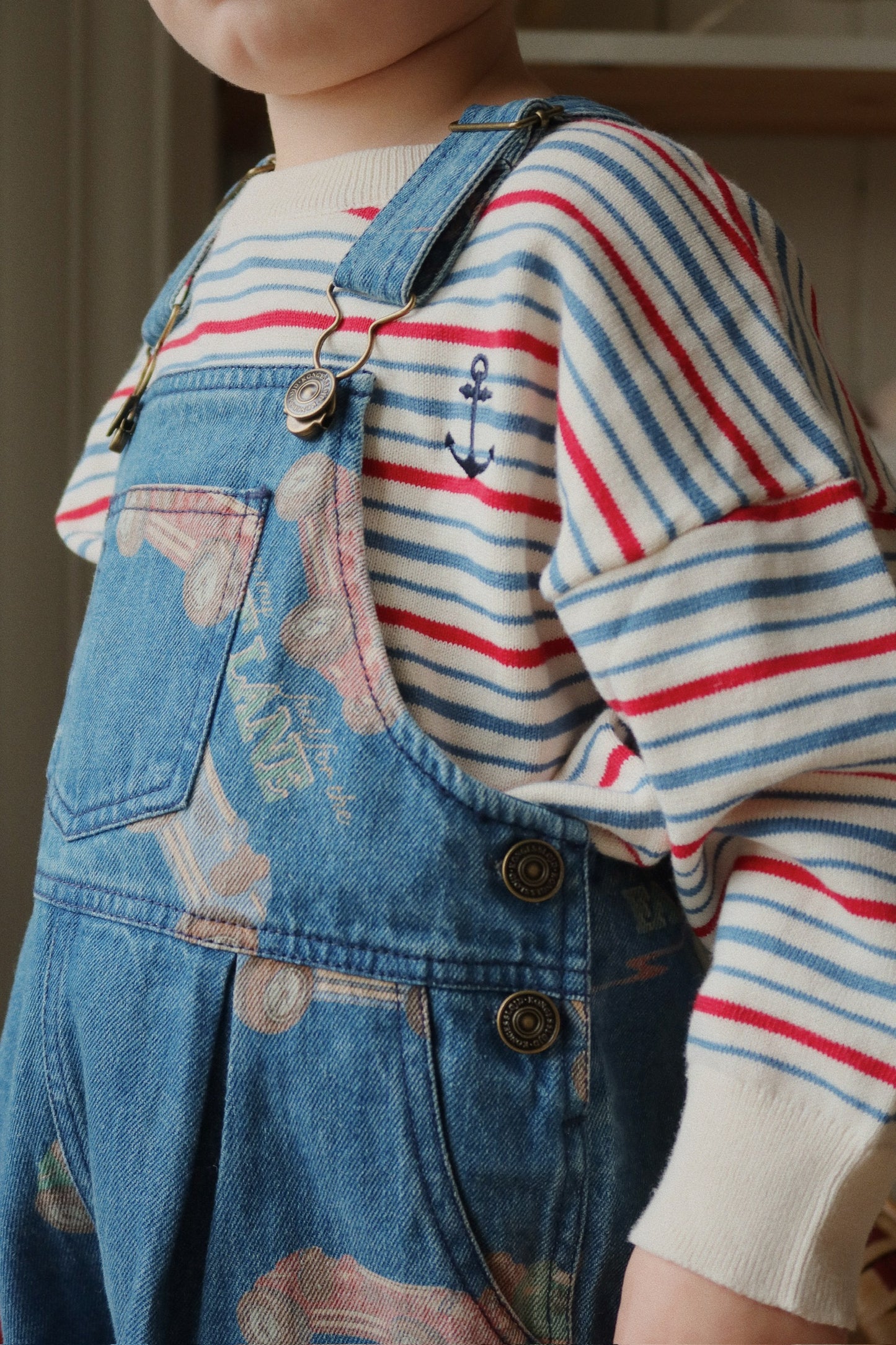 Konges Sløjd Manis Knit Sweater - Antique Stripe