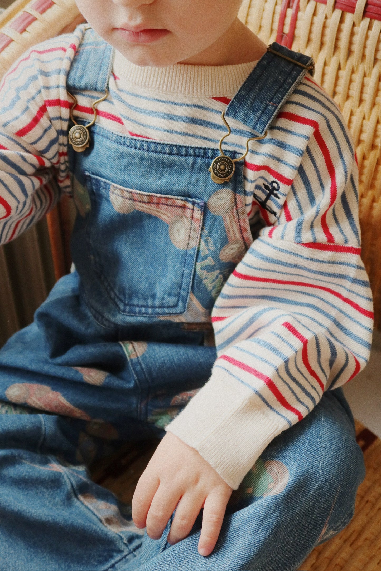 Konges Sløjd Manis Knit Sweater - Antique Stripe