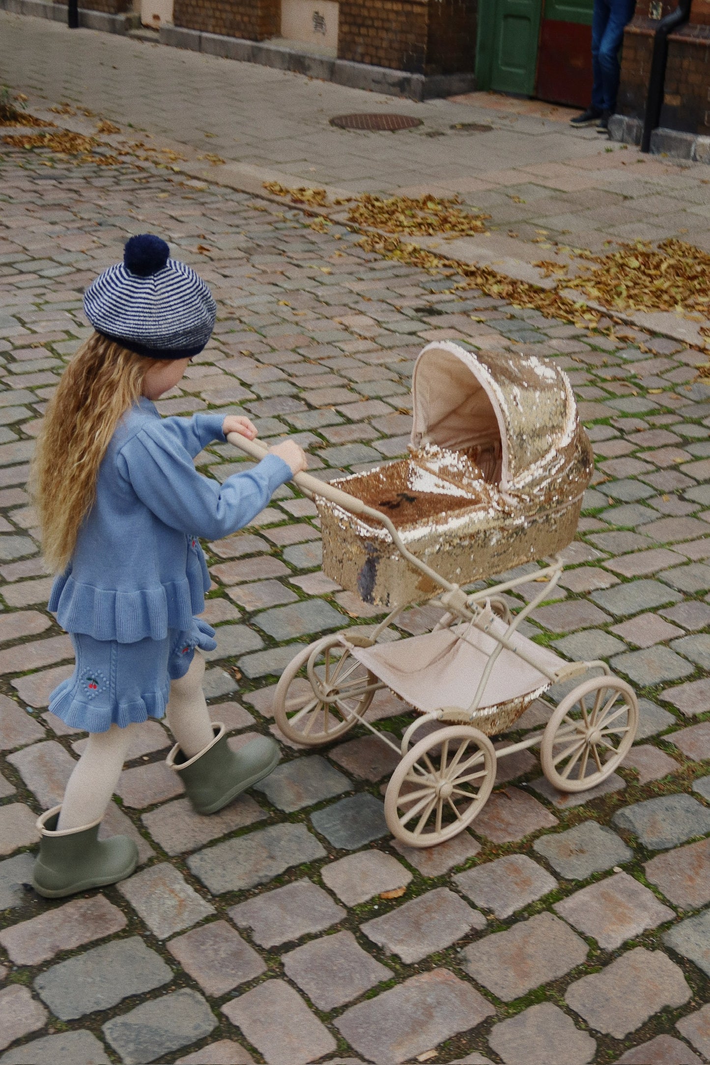 Konges Sløjd Soleil Knit Cardigan - Country Blue