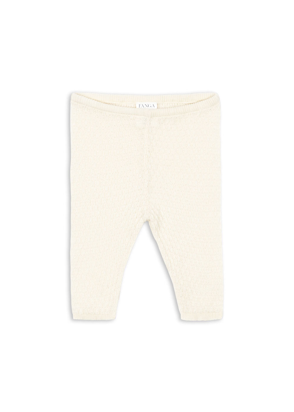 Fanga Fontana Venti Pointelle Pants - Antique White