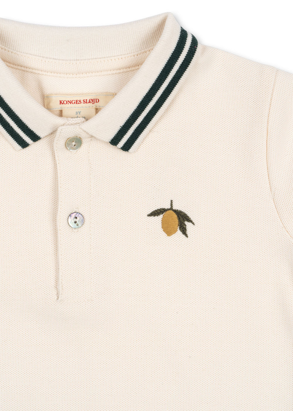 Konges Sløjd Florian Polo Shirt - Antique White