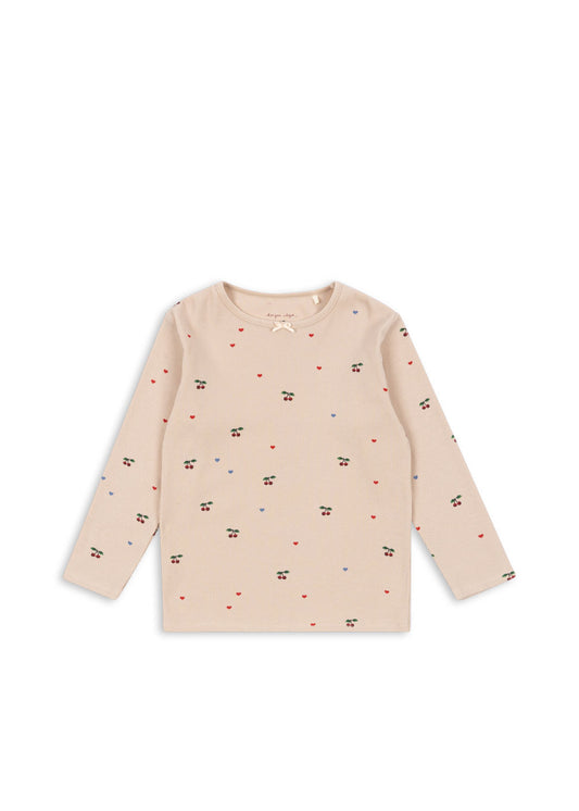 Konges Sløjd Ella Blouse - Cherry Coeur Blush