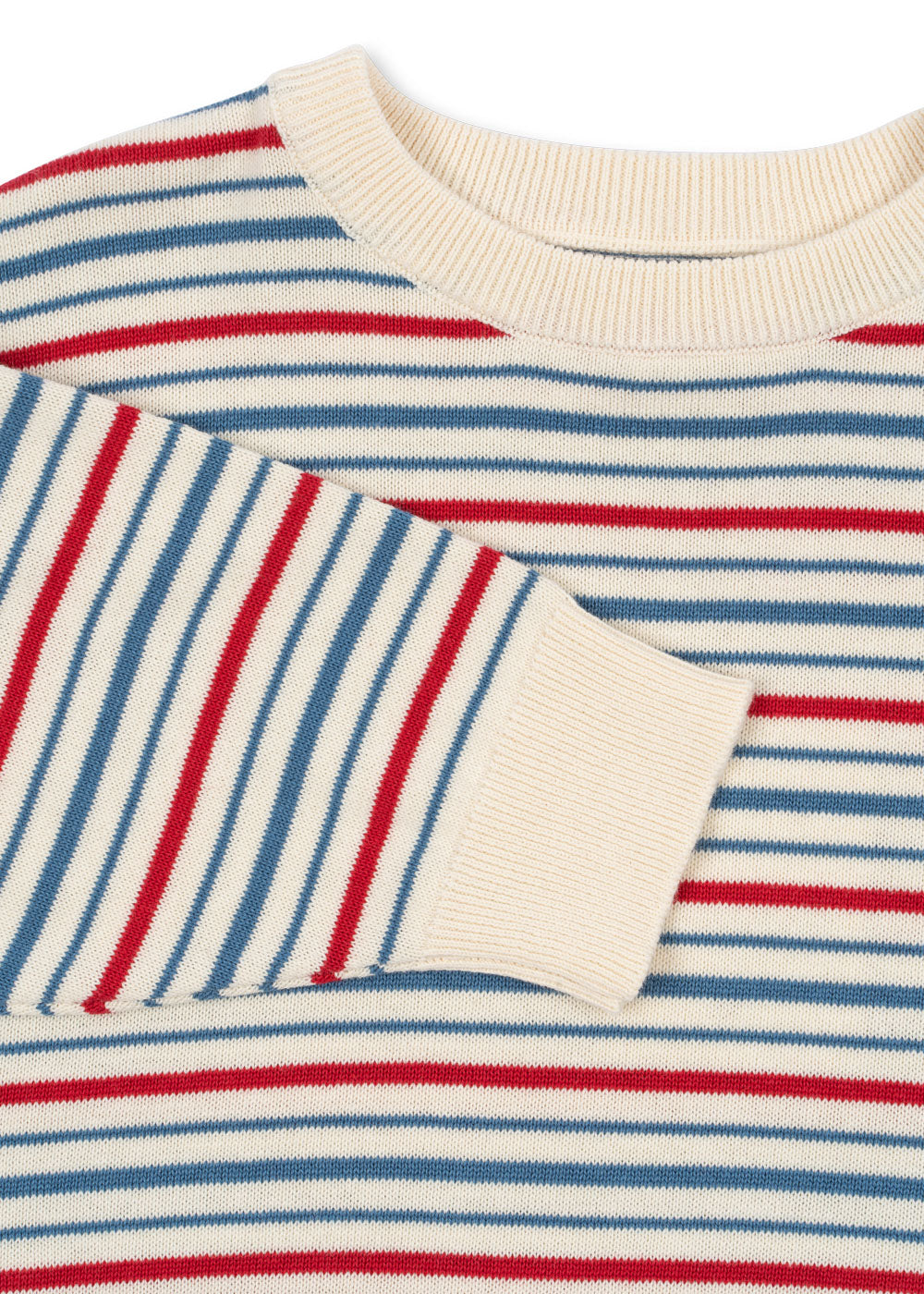 Konges Sløjd Manis Knit Sweater - Antique Stripe