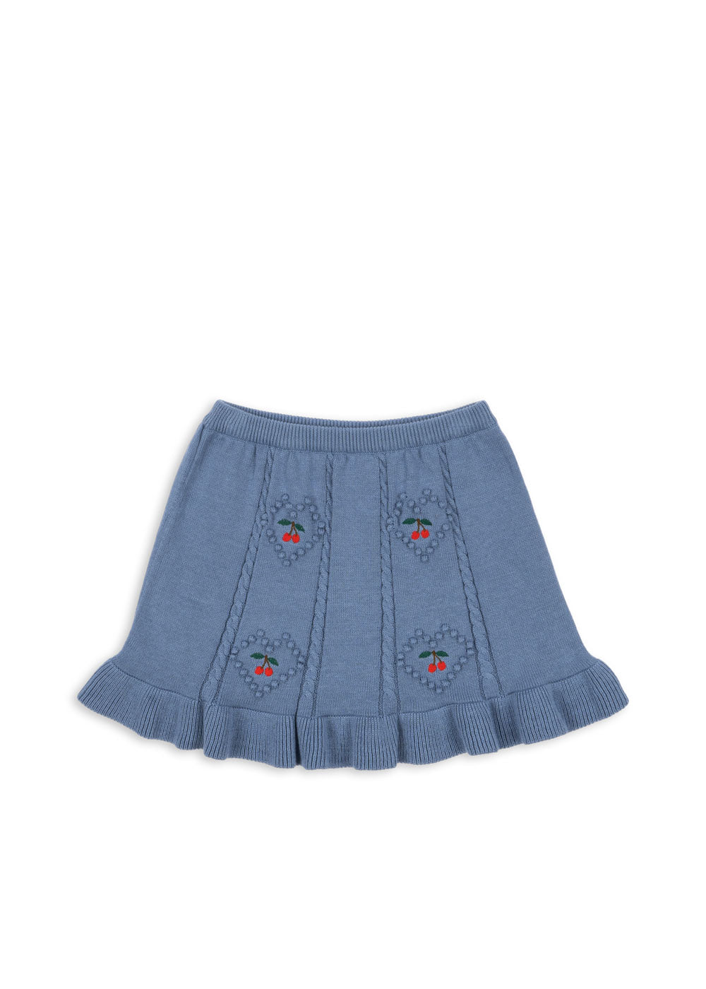 Konges Sløjd Soleil Knit Skirt - Country Blue
