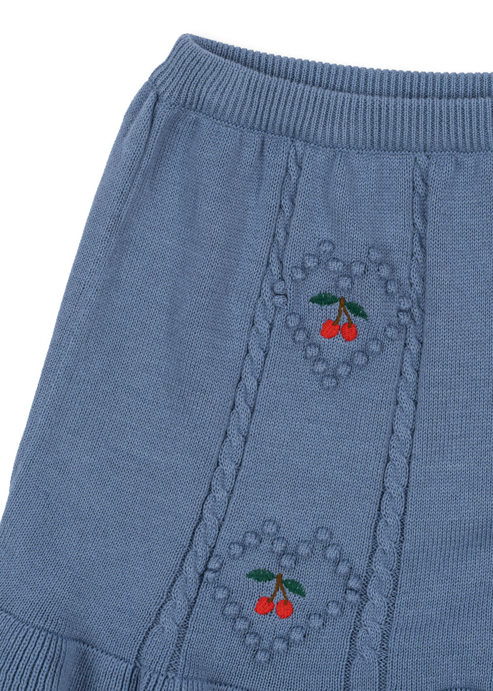 Konges Sløjd Soleil Knit Skirt - Country Blue