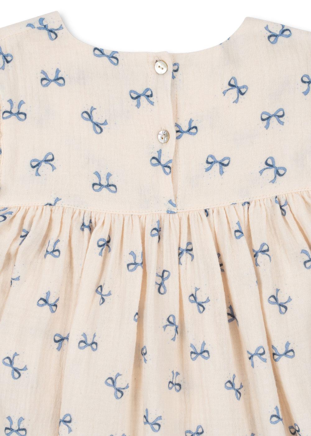 Konges Sløjd Coco Dress - Bow Bleu