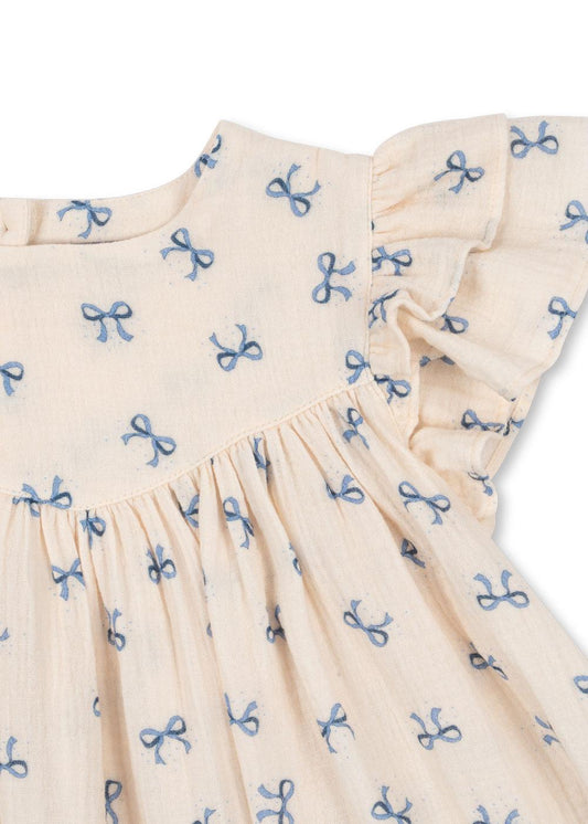 Konges Sløjd Coco Dress - Bow Bleu