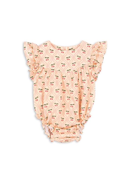 Konges Sløjd Coco Romper - Cherry Pink Motif